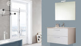 Componibile bagno ALICE 100 Bianco Lucido