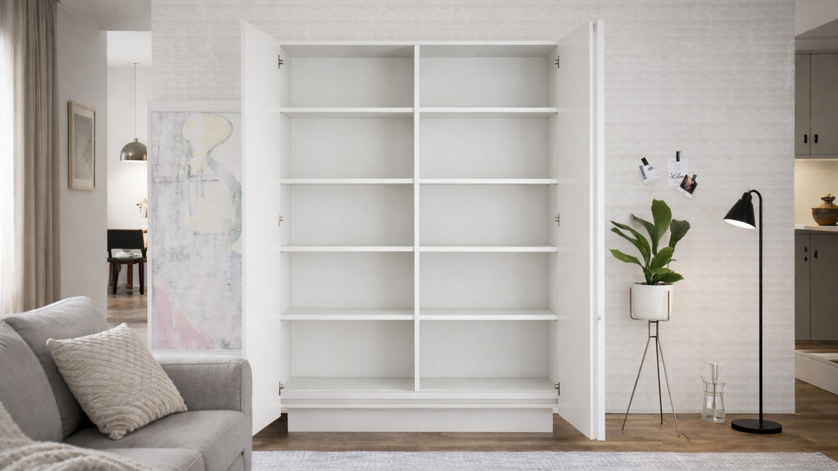 Colonna alta 2 ante bianco lucido KLARK