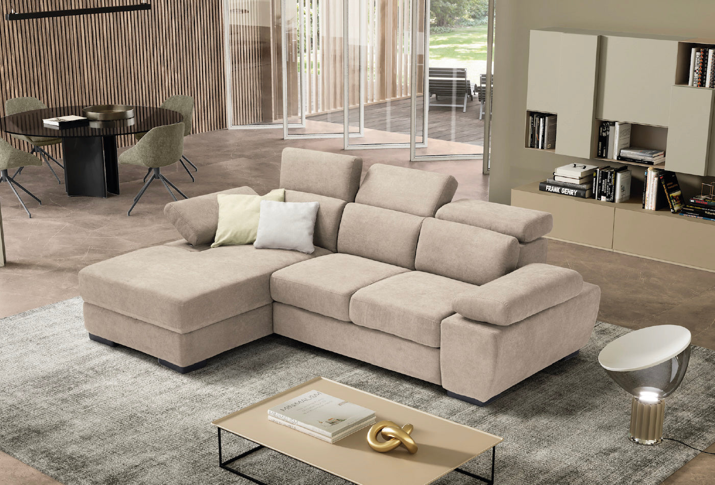 Divano FABIOLA chaise lounge