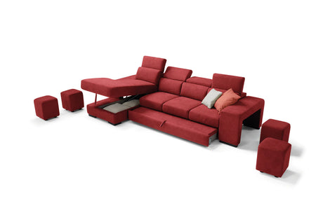 Divano TALENTO MAXI chaise longue, 3 posti