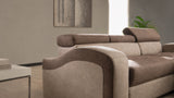 Divano DANIELA angolare con chaise longue reversibile