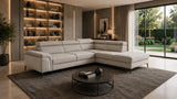 Divano DELPHI chaise longue contenitore carrello letto estraibile