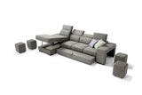 Divano TALENTO chaise longue, 3 posti max