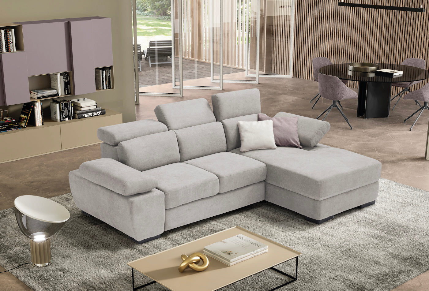 Divano FABIOLA chaise lounge