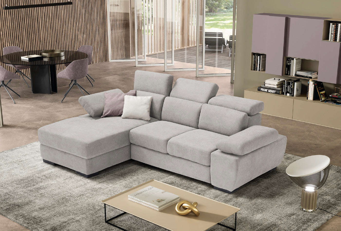 Divano FABIOLA chaise lounge