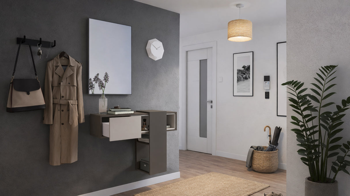 Mobile da ingresso Move Cashmere e Grigio