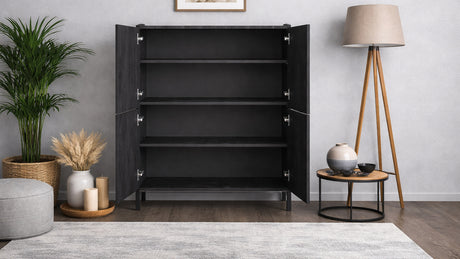 Madia alta 4 ante Mike Marmo Nero