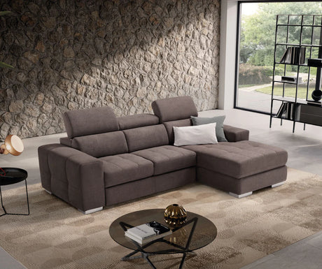 Divano MARTINA chaise longue carrello letto estraibile