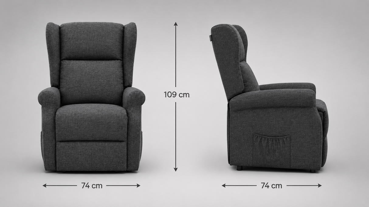 Poltrona CAMILLA RECLINER ELETTRICO 2 MOTORI