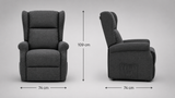 Poltrona CAMILLA RECLINER ELETTRICO 2 MOTORI