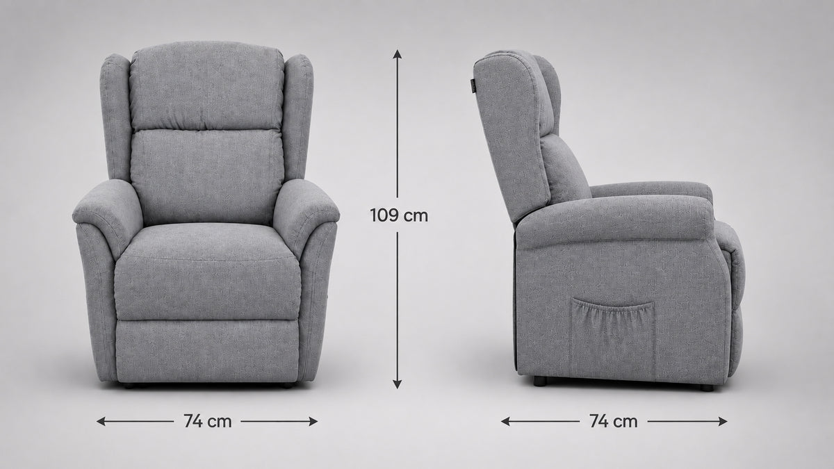 Poltrona CAMILLA RECLINER ELETTRICO 2 MOTORI
