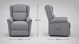 Poltrona CAMILLA RECLINER ELETTRICO 2 MOTORI
