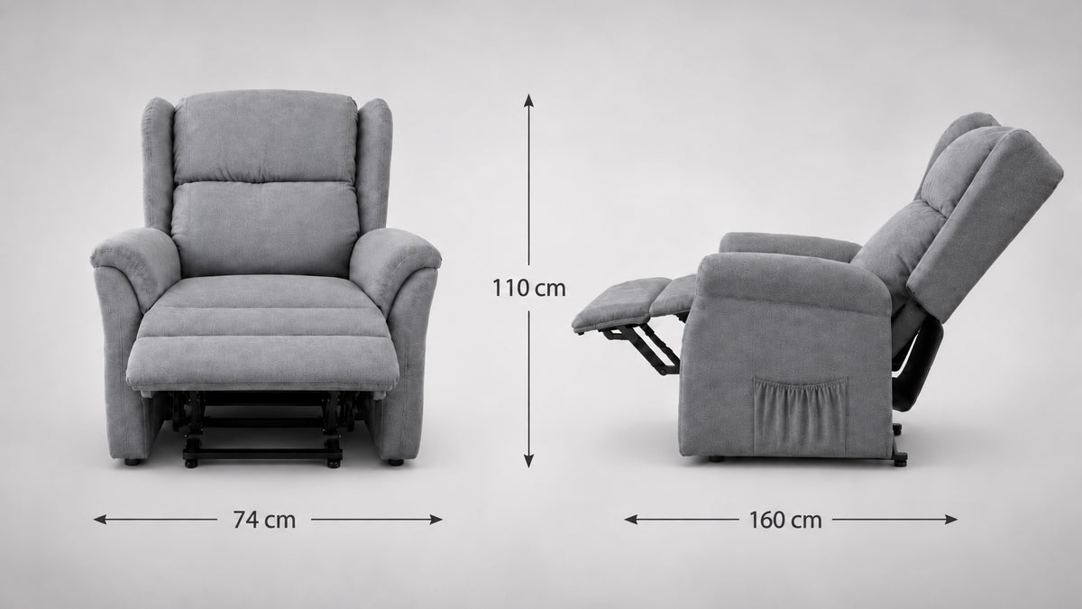 Poltrona CAMILLA RECLINER ELETTRICO 2 MOTORI