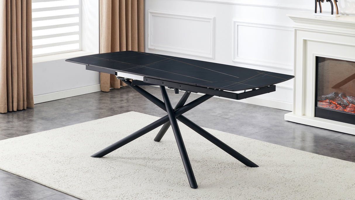 Tavolo Easy Marmo Nero