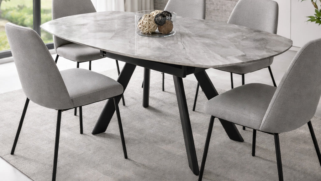 Tavolo Sky marmo grigio