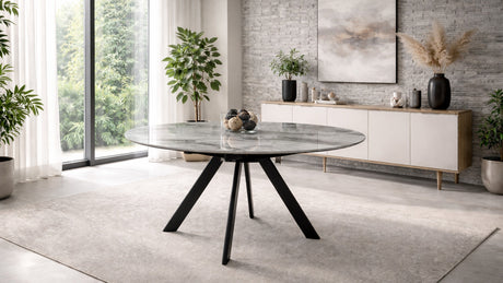 Tavolo Sky marmo grigio