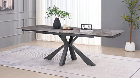 Tavolo Tiberio marmo grigio